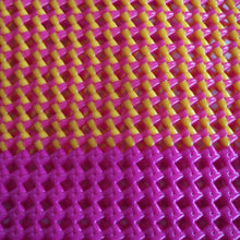Load image into Gallery viewer, Fair trade market basket hand woven from recycled plastic