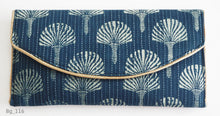 Load image into Gallery viewer, Block printed clutch bags