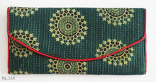 Load image into Gallery viewer, Block printed clutch bags