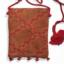 Load image into Gallery viewer, Fair trade embroidered sling bag