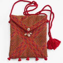 Load image into Gallery viewer, Fair trade embroidered sling bag