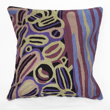 Load image into Gallery viewer, Fair trade embroidered wool cushion cover