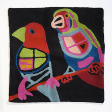 Load image into Gallery viewer, Fair trade embroidered wool cushion cover