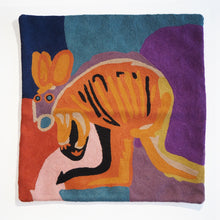 Load image into Gallery viewer, Fair trade embroidered wool cushion cover