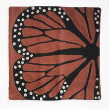 Load image into Gallery viewer, Fair trade embroidered wool cushion cover