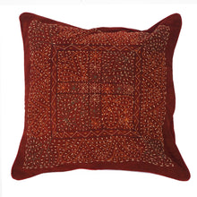 Load image into Gallery viewer, Hand embroidered cushion cover