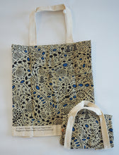 Load image into Gallery viewer, Fair trade folding shopping bag