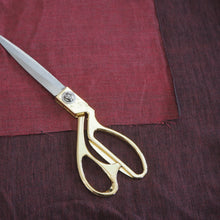 Load image into Gallery viewer, Hand woven wine/red reversible cotton fabric