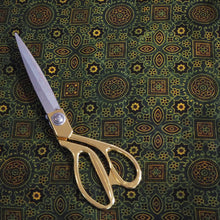 Load image into Gallery viewer, Hand printed Ajrakh Modal silk with natural dyes.