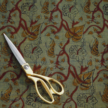 Load image into Gallery viewer, Kalamkari print on hand woven washed cotton