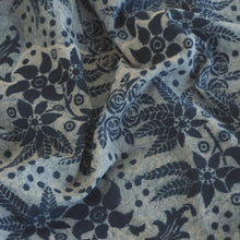 Load image into Gallery viewer, Hand block dabu printed indigo on cotton fabric