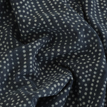 Load image into Gallery viewer, Hand block dabu printed indigo on cotton fabric