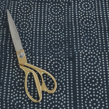 Load image into Gallery viewer, Hand block dabu printed indigo on cotton fabric