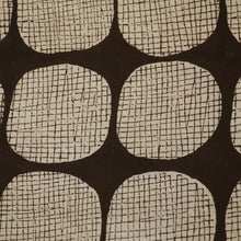 Load image into Gallery viewer, Hand block printed cotton fabric with a modernist vibe