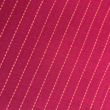 Load image into Gallery viewer, Pink slub cotton with orange stitching
