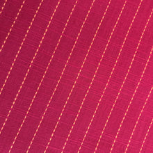 Load image into Gallery viewer, Pink slub cotton with orange stitching