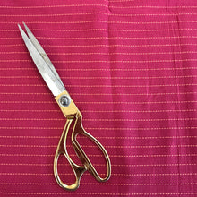 Load image into Gallery viewer, Pink slub cotton with orange stitching