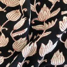 Load image into Gallery viewer, Bagh block printed cotton with natural dyes