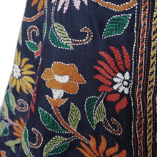 Load image into Gallery viewer, Hand embroidered silk shawl by Afroza Khatun