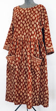 Load image into Gallery viewer, Madder Leaves Eliza dress
