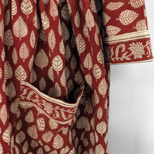 Load image into Gallery viewer, Madder Leaves Eliza dress