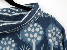 Load image into Gallery viewer, Reversible Wonky Stripes and Trees tunic
