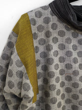 Load image into Gallery viewer, Reversible Grey on Grey tunic