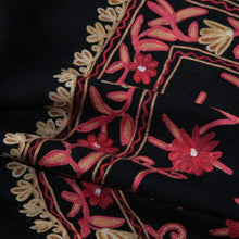 Load image into Gallery viewer, Embroidered wool Kashmiri shawl