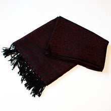 Load image into Gallery viewer, Fair trade fine wool and cotton shawl