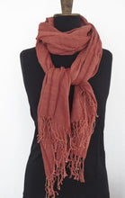 Load image into Gallery viewer, Fair trade eri silk and cotton shawl