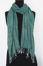 Load image into Gallery viewer, Fair trade eri silk and cotton scarf
