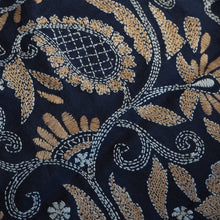 Load image into Gallery viewer, Hand embroidered silk shawl by Afroza Khatun