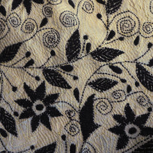 Load image into Gallery viewer, Hand embroidered silk shawl by Afroza Khatun