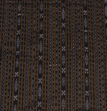 Load image into Gallery viewer, Hand woven black Nuapatna Ikat fabric
