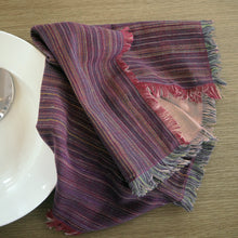 Load image into Gallery viewer, Double sided cotton table napkins - set of four