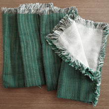 Load image into Gallery viewer, Double sided cotton table napkins - set of four