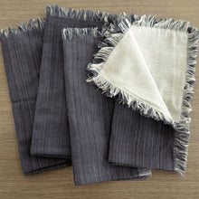 Load image into Gallery viewer, Double sided cotton table napkins - set of four