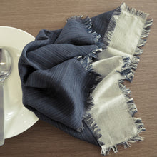 Load image into Gallery viewer, Double sided cotton table napkins - set of four
