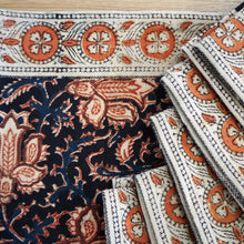 Load image into Gallery viewer, Set of 6 hand printed table mats