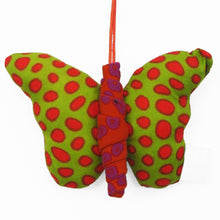 Load image into Gallery viewer, Handmade Butterfly ornament from South India