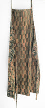Load image into Gallery viewer, Double sided apron in hand printed cotton