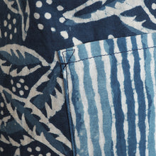 Load image into Gallery viewer, Double sided apron in hand printed cotton
