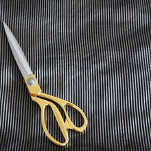 Load image into Gallery viewer, Hand woven black/silver chanderi silk fabric
