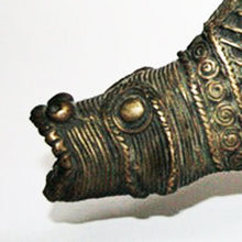 Load image into Gallery viewer, Old Dhokra bronze fish
