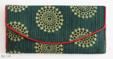 Load image into Gallery viewer, Block printed clutch bags
