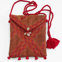 Load image into Gallery viewer, Fair trade embroidered sling bag
