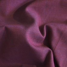 Load image into Gallery viewer, Hand woven fuschia coloured cotton fabric
