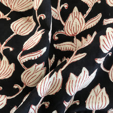 Load image into Gallery viewer, Bagh block printed cotton with natural dyes
