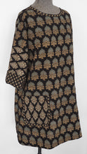 Load image into Gallery viewer, Ajrakh print A-line tunic

