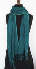 Load image into Gallery viewer, Fair trade eri silk and cotton scarf
